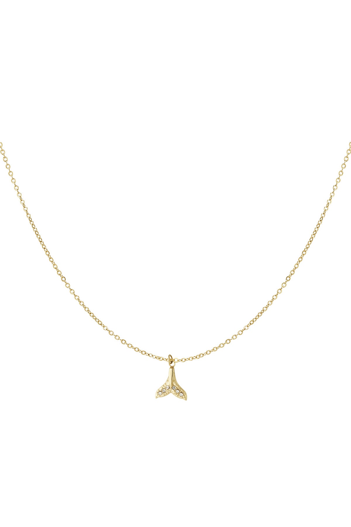 Walvis ketting - Goud