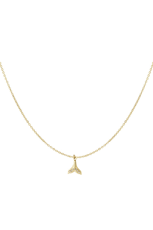 Walvis ketting - Goud