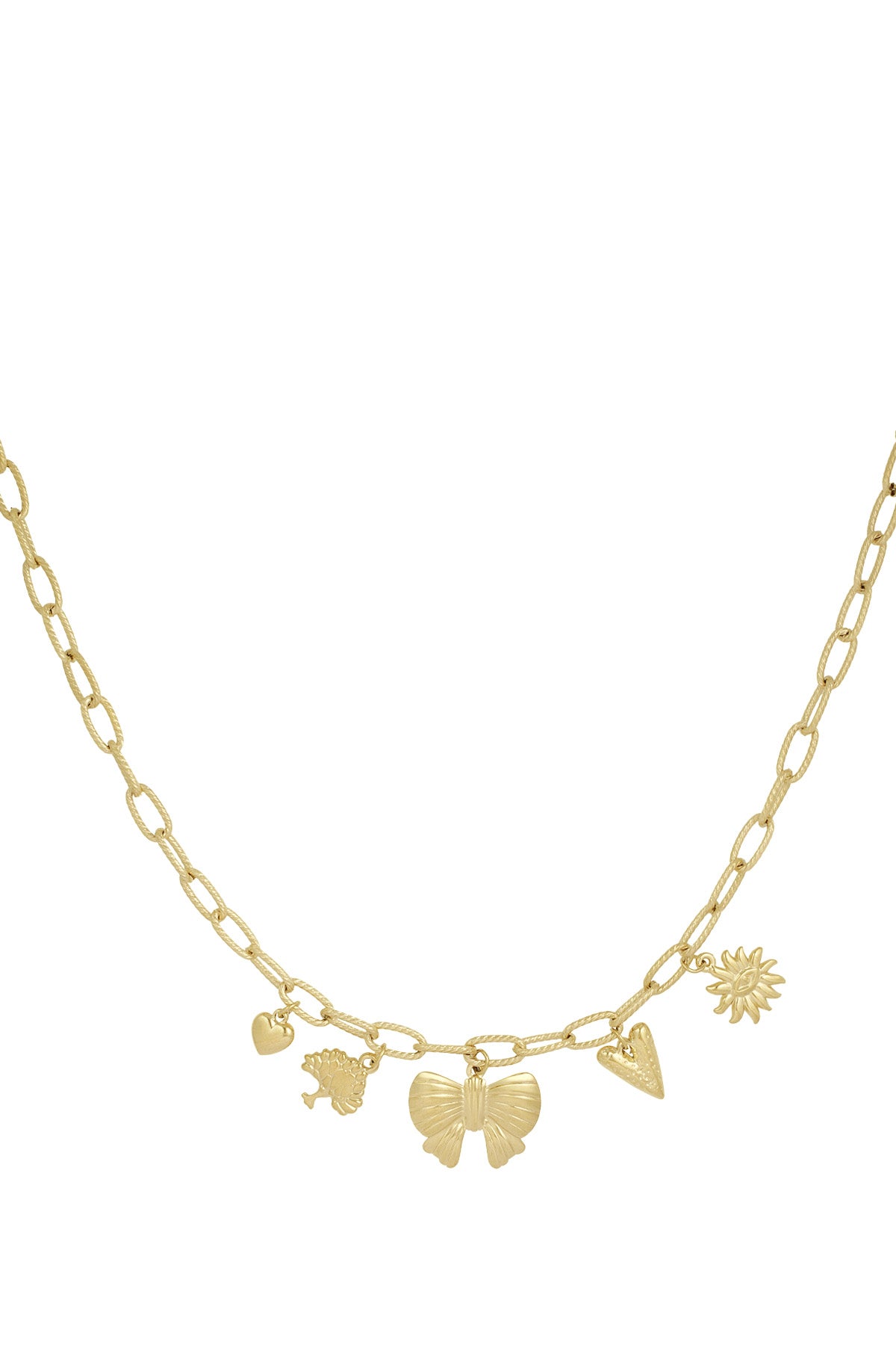 Charm Stories necklace - Gold