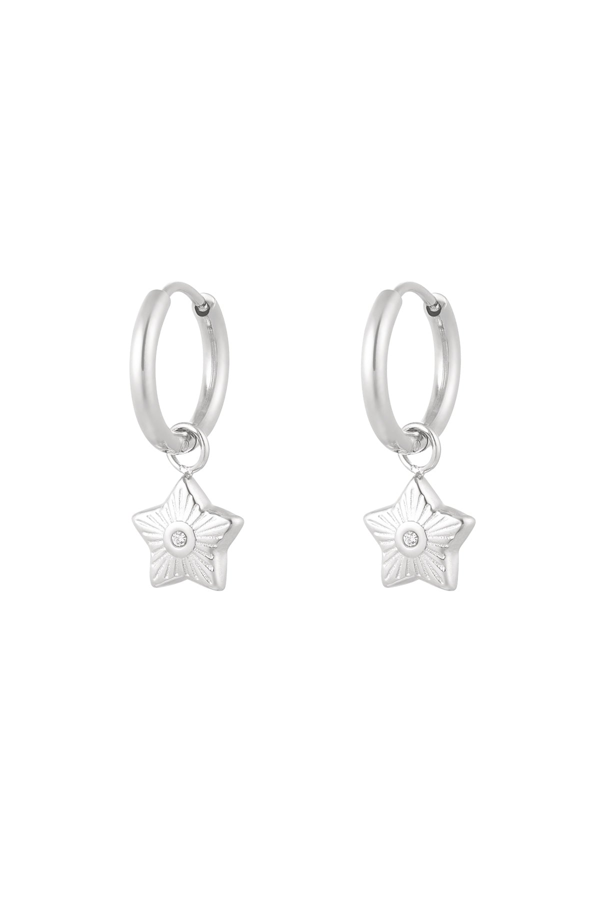 Shining Star earrings - Silver