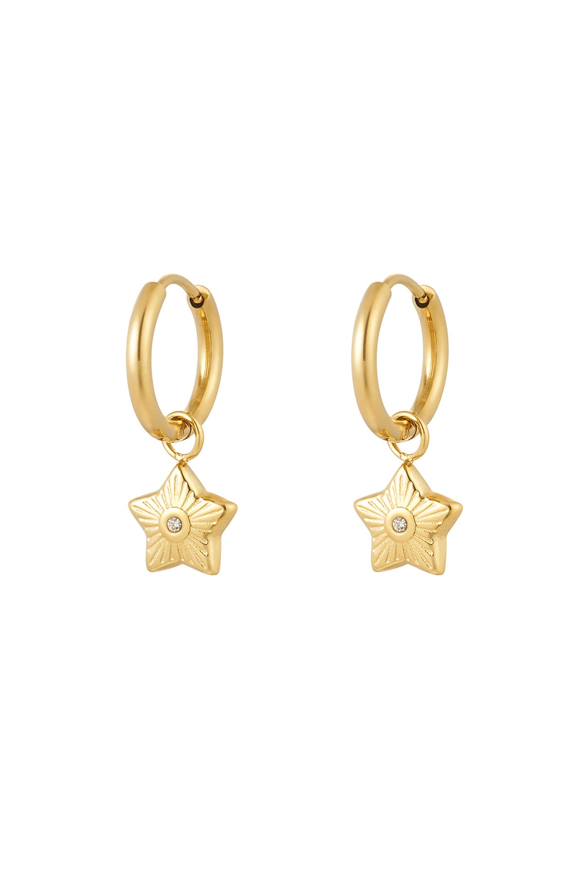 Shining Star earrings - Gold