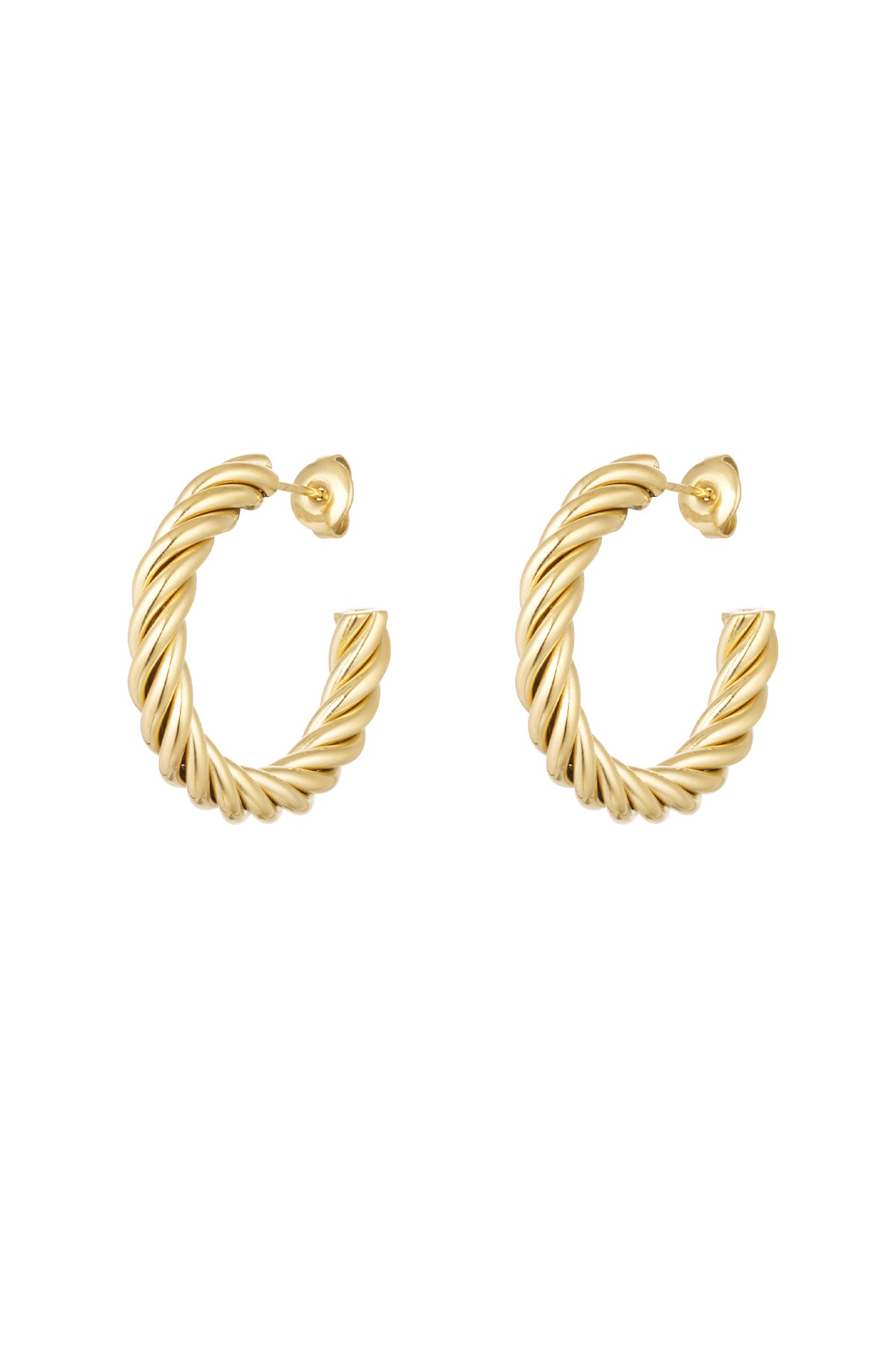 Spiral earrings - Gold